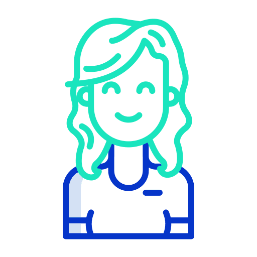 Woman female profile person icon