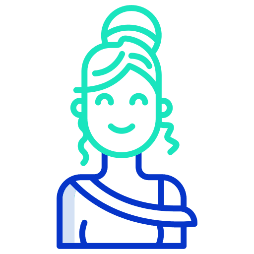 Woman girl avatar person icon