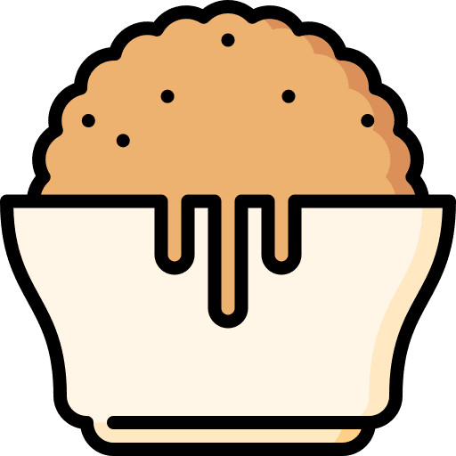 Charoset hebrew food and restaurant passover icon