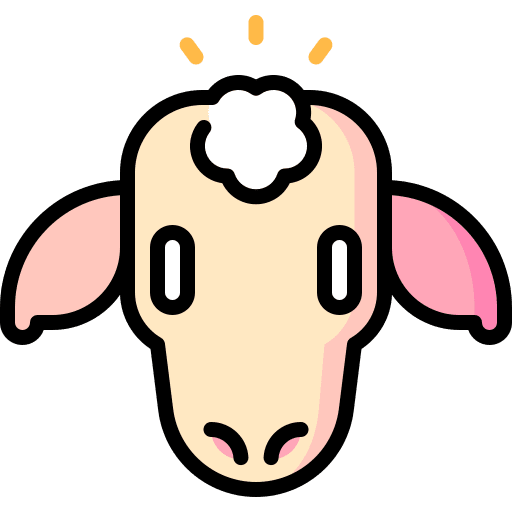 Lamb cattle goat lamb icon