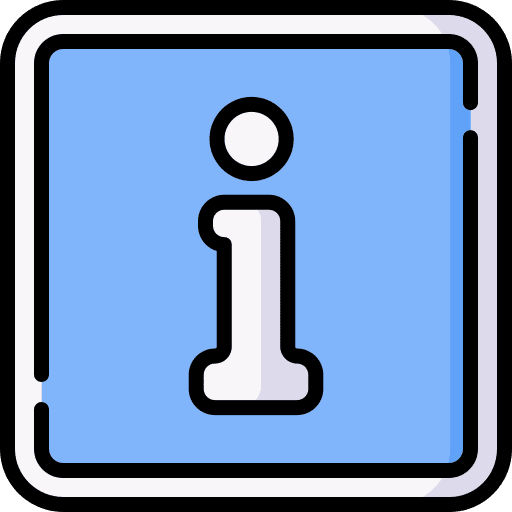 Information point info help tourism icon