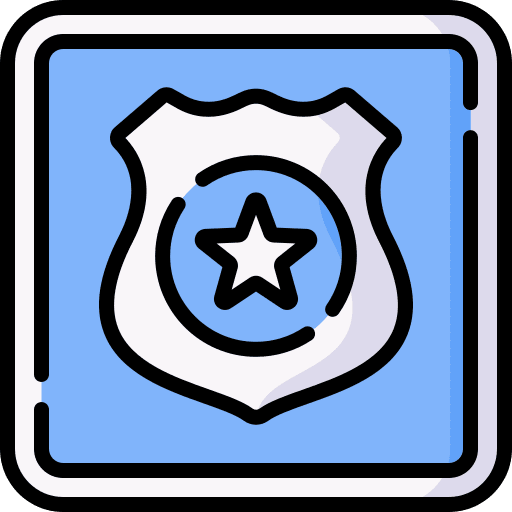 Police police station signaling police icon