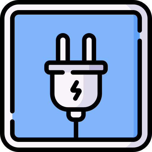 Charging station car signaling pin icon