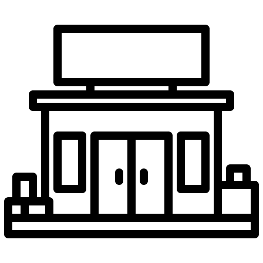 Marketplace shop marketplace building icon