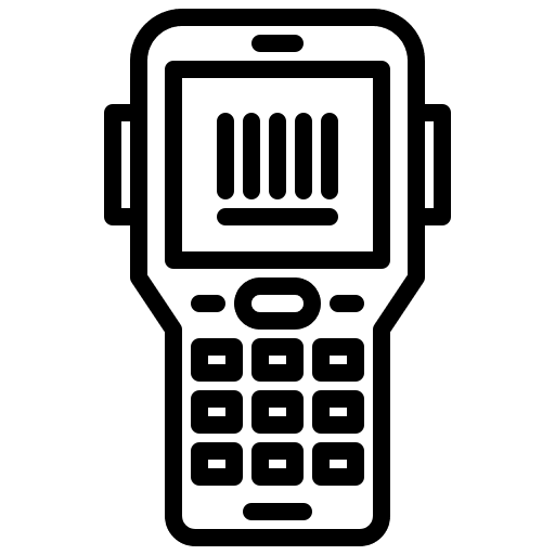 Scan commerce and shopping barcode scanner scanner icon