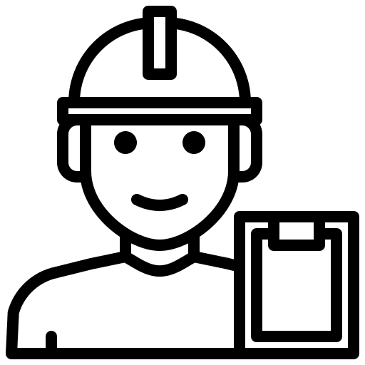 Supplier user shipping and delivery supplier icon