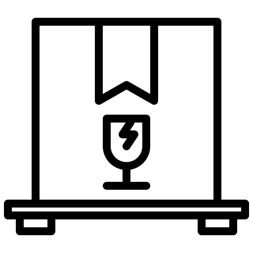 Box box broken delivery icon