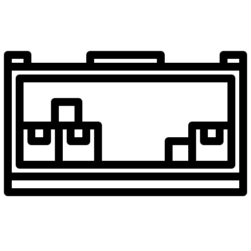 Container distribution container logistics icon