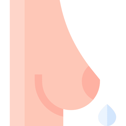 Milk healthcare and medical breast pregnant icon