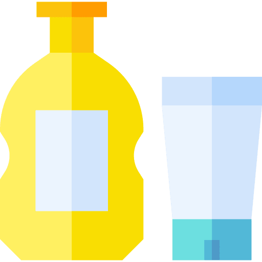 Lotion baby relaxing massage icon