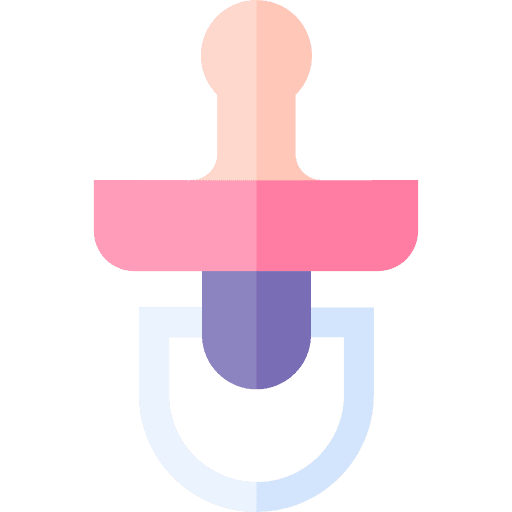 Pacifier dummy baby childhood icon