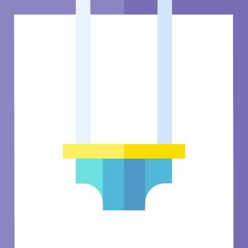 Swing playground toys toy icon