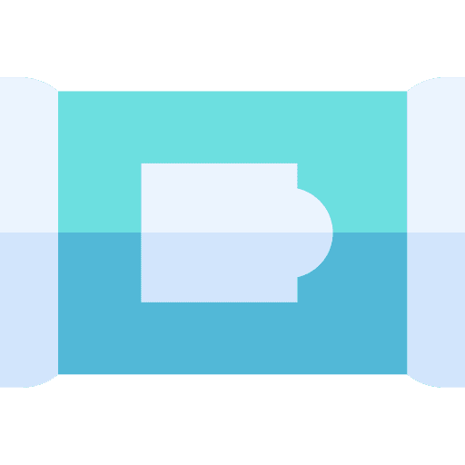 Wet wipes cleaning hygiene kid and baby icon