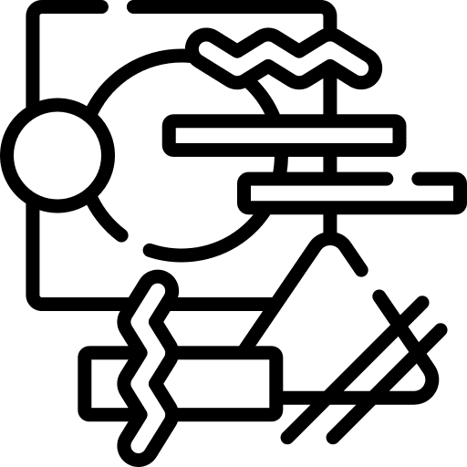 Memphis design art and design graphic icon