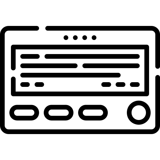 Pager technology communications electronics icon