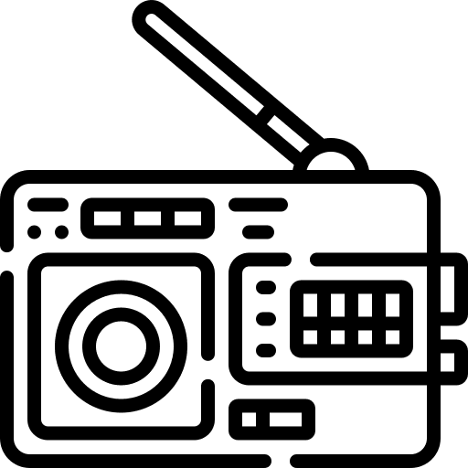 Radio radio antenna radio technology icon