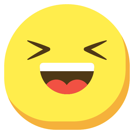 Happy laugh emotions feelings icon