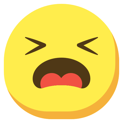 Mad smileys emoji face icon
