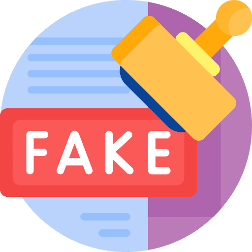 Fake news communications news report newspaper icon