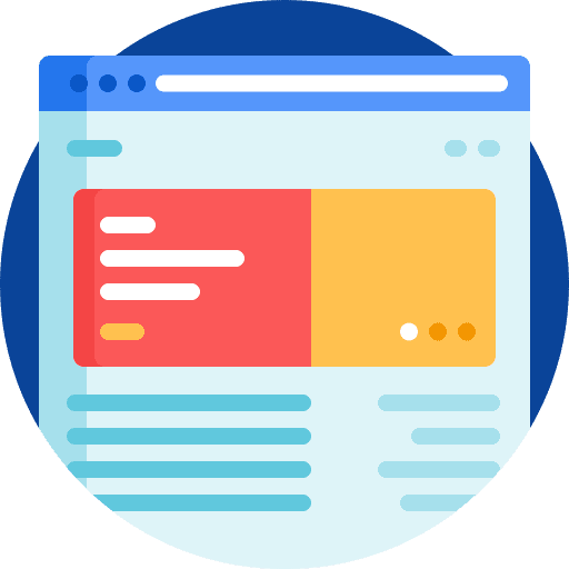 Website publication page news icon