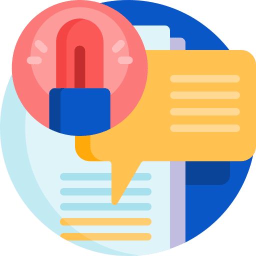 Error attention website notice icon