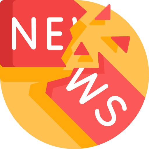 Fake news flame untrue communications icon