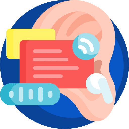 Headphones ear listen listening icon
