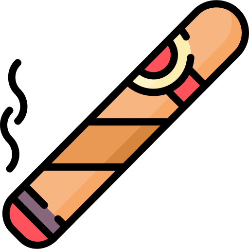 Tobacco cigar unhealthy miscellaneous icon