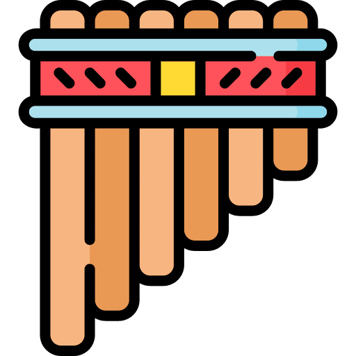 Pan flute musical instrument music and multimedia cultures icon
