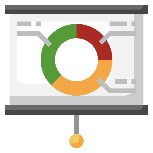 Analytics business and finance data analytics analysis icon