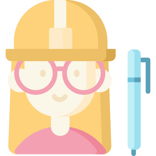 Architect caucasian man professions and jobs icon