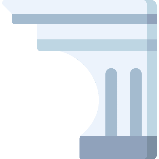 Cornice architecture and city architecture construction icon