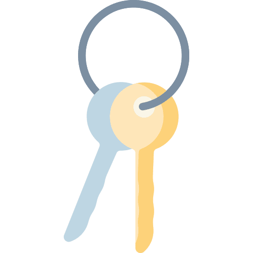 House key security home passkey icon