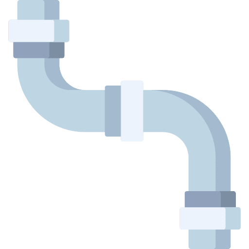 Pipeline plumber water pipe pipe icon