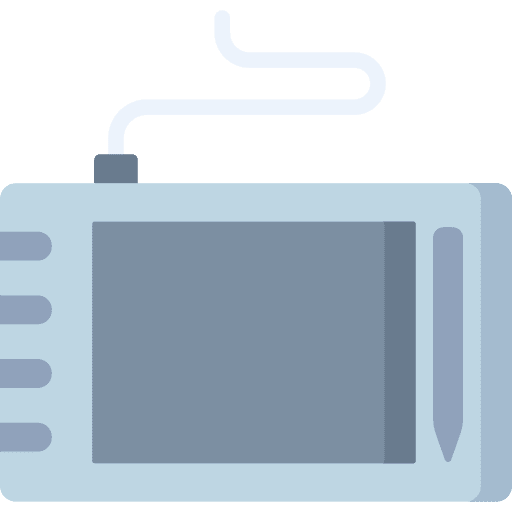 Drawing tablet electronics graphic design graphic tablet icon