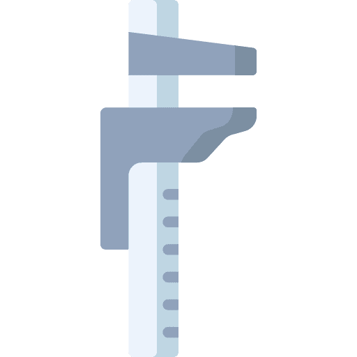 Caliper carpenter home repair caliper icon