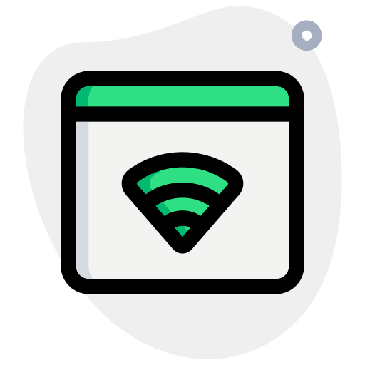 Web browser wireless ui computer icon