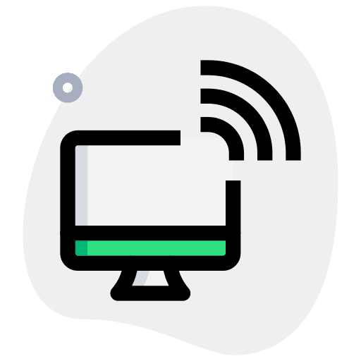 Wireless connection computer wireless technology icon
