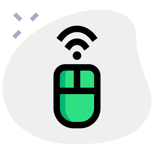 Mouse wifi electronics connection icon