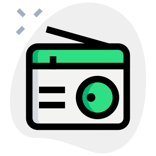 Radio radio antenna technology radio icon