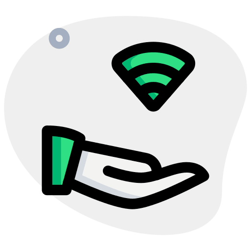 Share internet wifi connection share icon