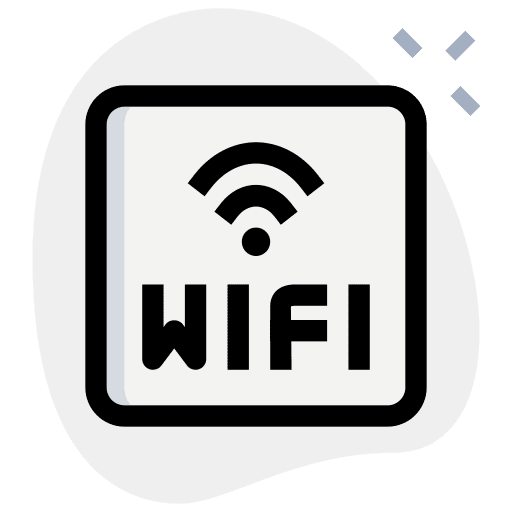 Logotype internet connection signal icon