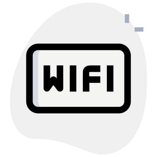Logotype technology wifi wireless icon