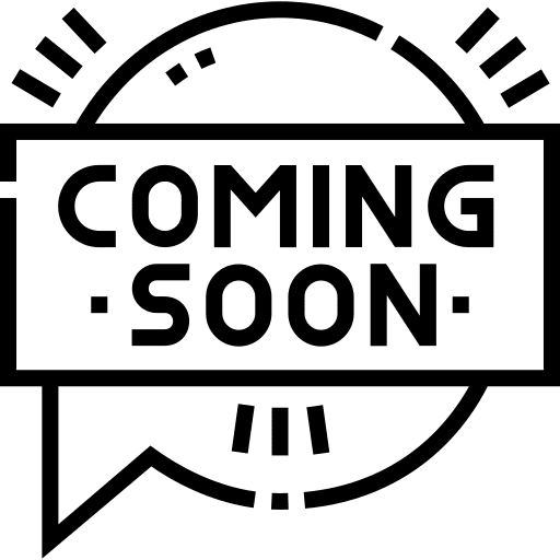 Coming soon product promotion marketing icon