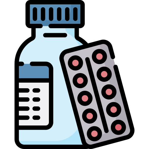 Medicine pill pills bottle icon