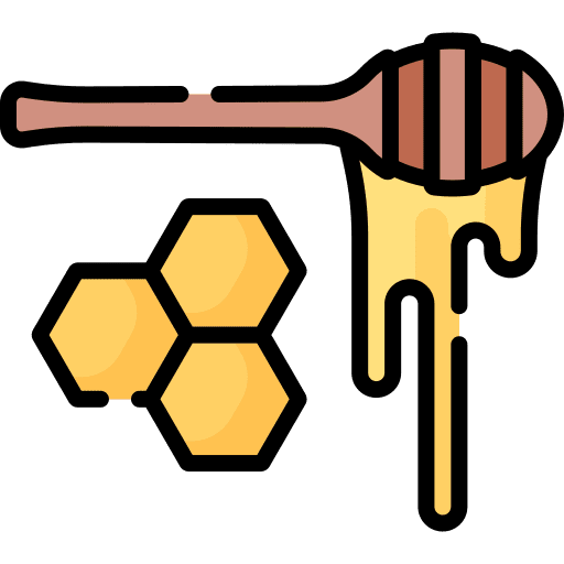 Honey jar allergen dipper icon