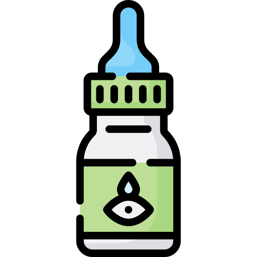 Eye drop drugs allergy eye drop icon