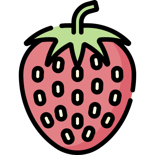 Strawberry food allergy diet strawberry icon