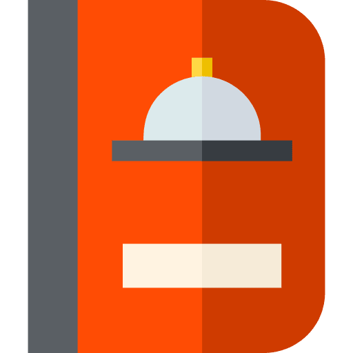 Menu cloche list menu icon