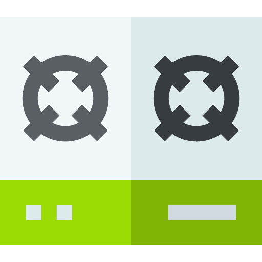 Stove kitchenware food and restaurant equipment icon